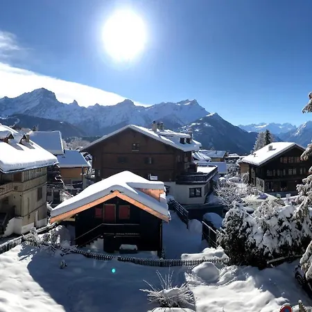 In Villars-sur-ollon 샬레 올롱