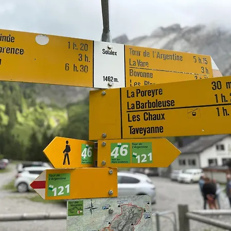 샬레 In Villars-sur-ollon 올롱